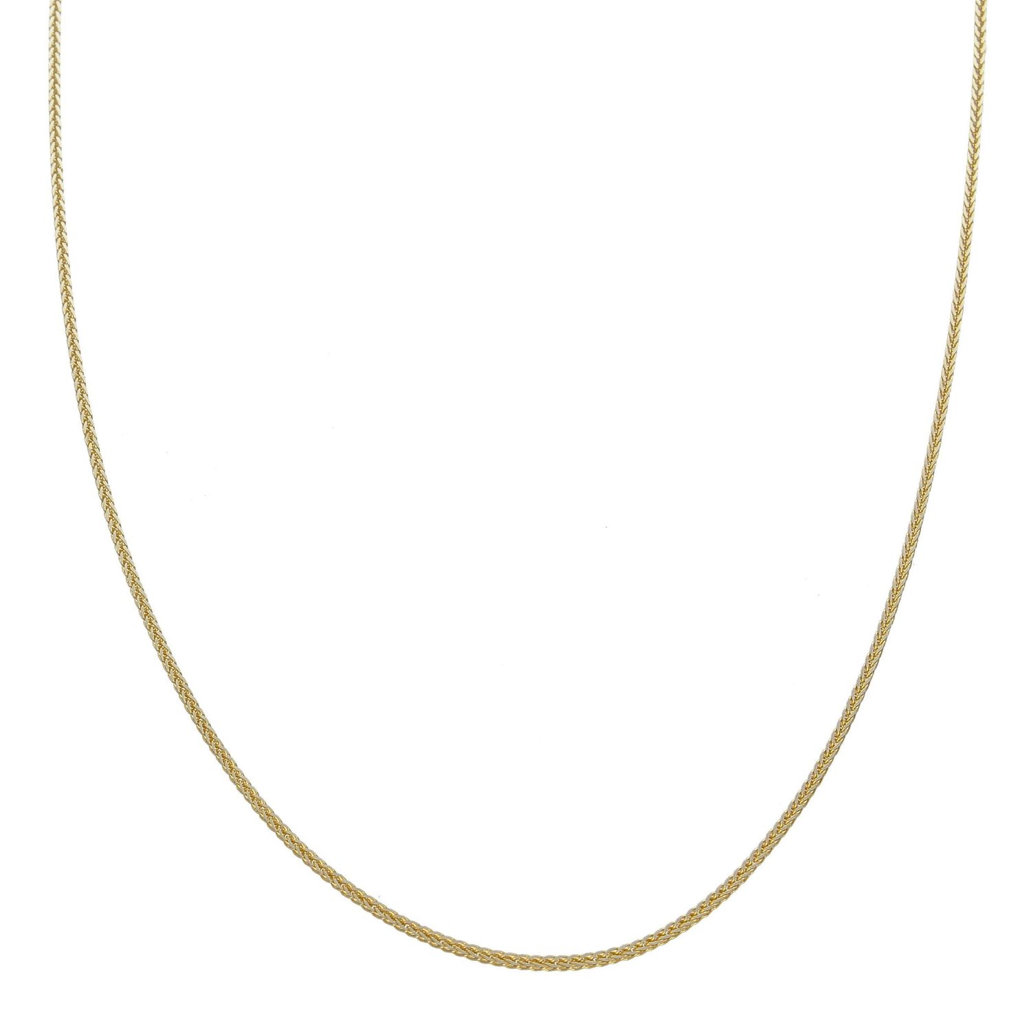 Złoty łańcuszek 585 lisi ogon 1 mm OUŁ000000-088 585 1mm ✅ Złoty łańcuszek został wykonany z wysokiej jakości złota próby 585 ✅.jpg